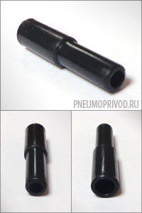 прямой шестигранный под ключ фитинг резьба-трубка