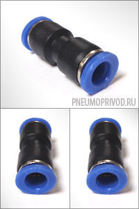 прямой шестигранный под ключ фитинг резьба-трубка