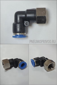 Фитинг угловой пневматический