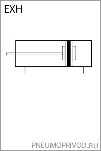 Пневмосхема пневмокаретка EXH
