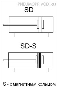Пневмосхема - серии SD