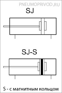 Пневмосхема - серии SJ